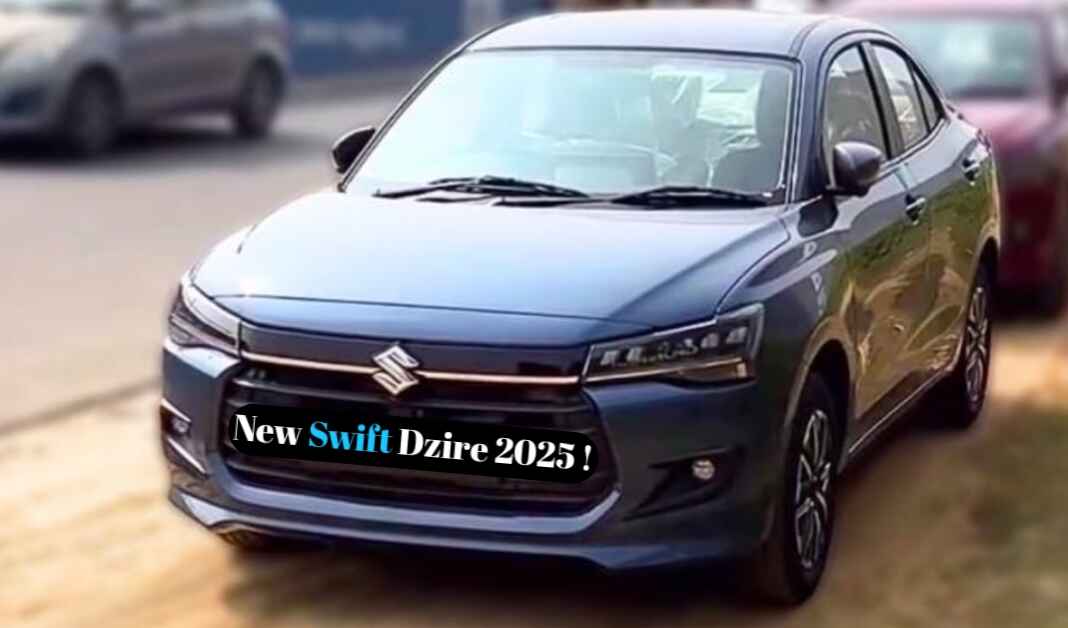 New Swift Dzire 2025